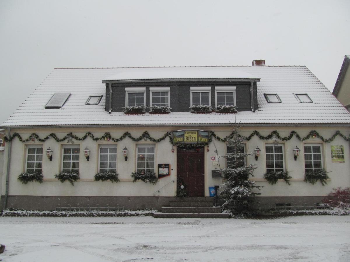 Gasthaus Und Pension Zum Biber Steckby Экстерьер фото